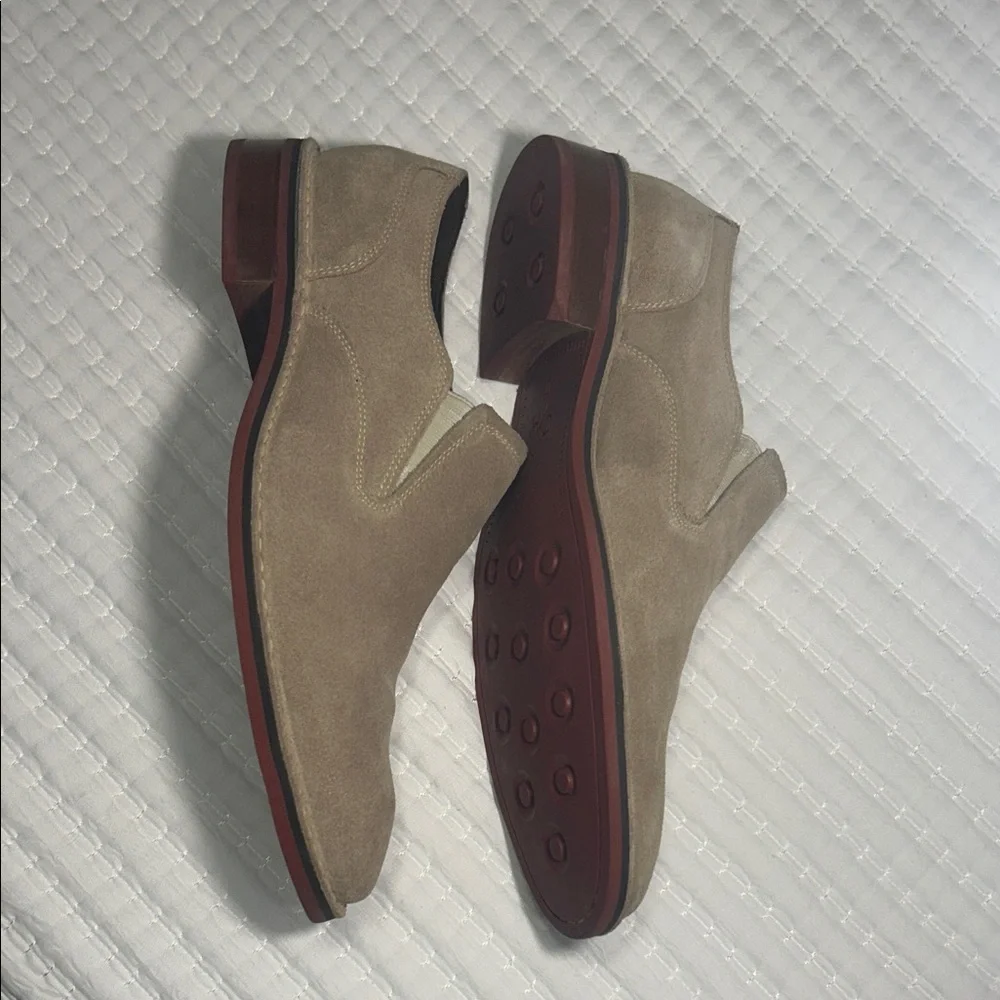 Cole Haan Men's Tan Suede Slip-Ons Loafers size 13M